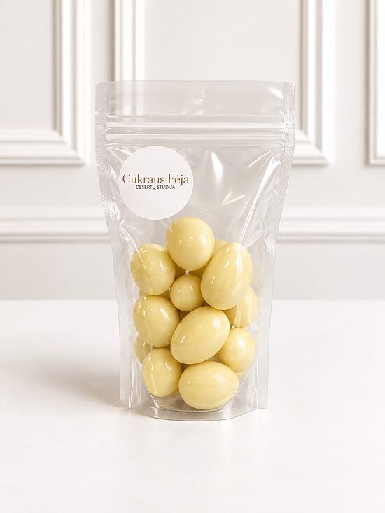 Liofilizuotos braškės jogurtiniame šokolade 150g