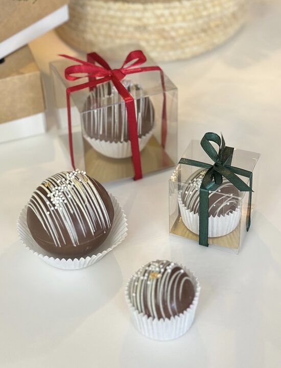 Pieniško šokolado burbulas su zefyriukais