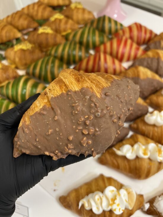 Kruasanas su karamele