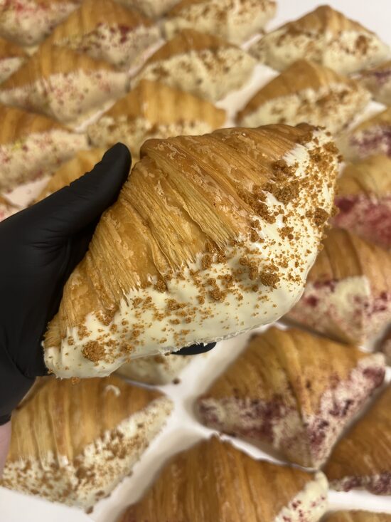 Kruasanas "Lotus biscof"